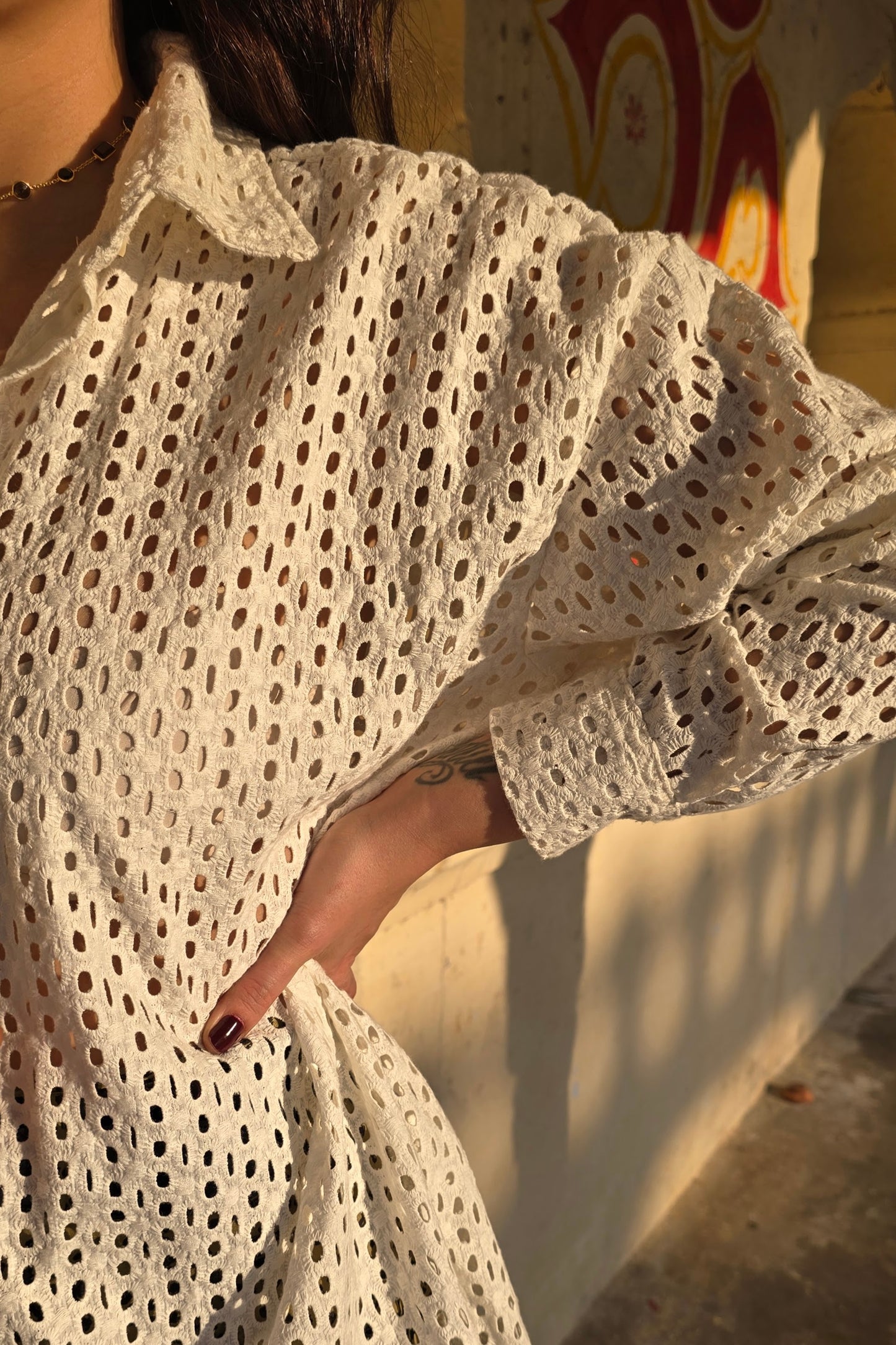 CAMICIA SANGALLO BIANCA