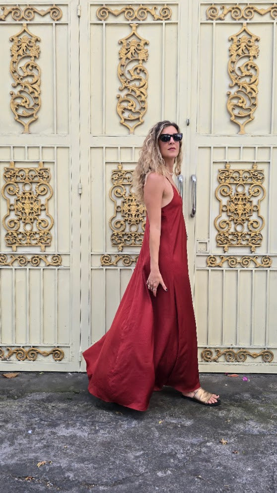 SLIP DRESS RUGGINE