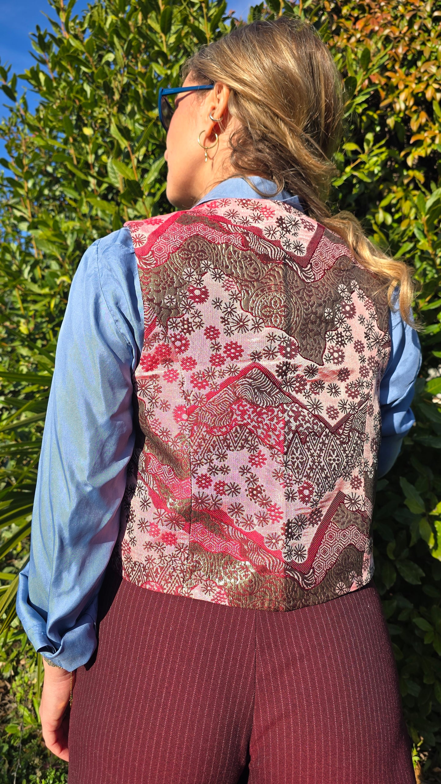GILET FENICE CILIEGIA
