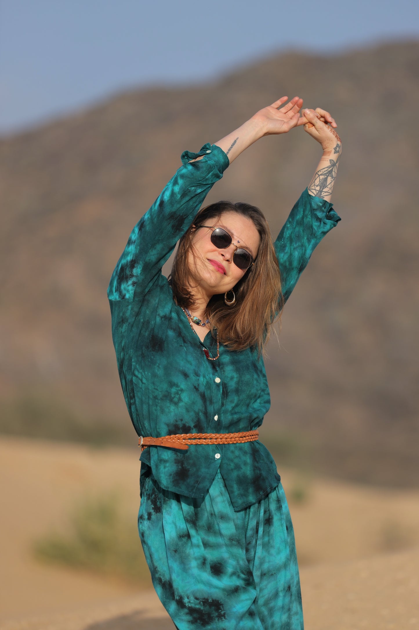 TIE DYE SET PANTA OCEAN