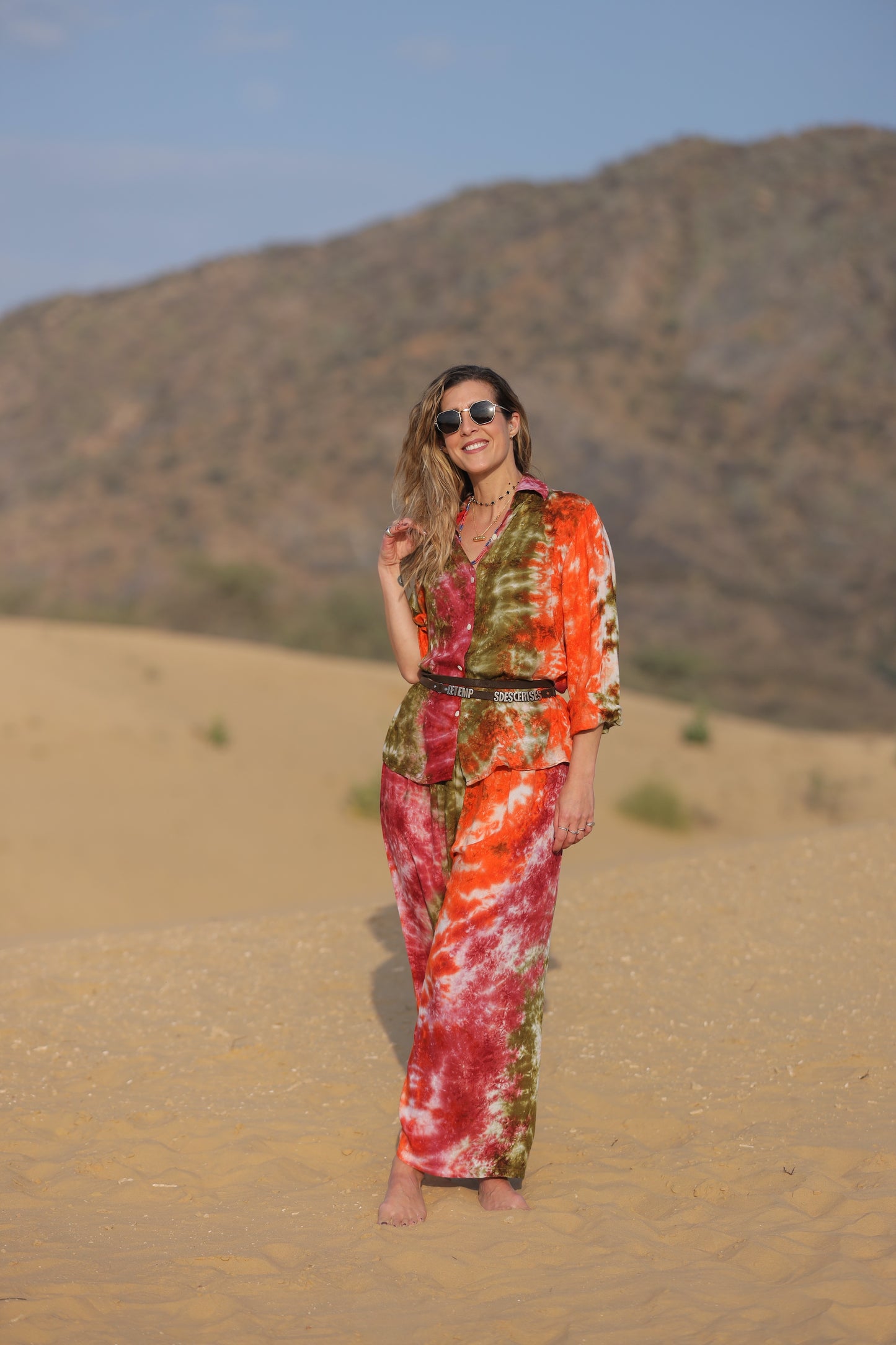 TIE DYE SET PANTA MULTICOLOR FOREST