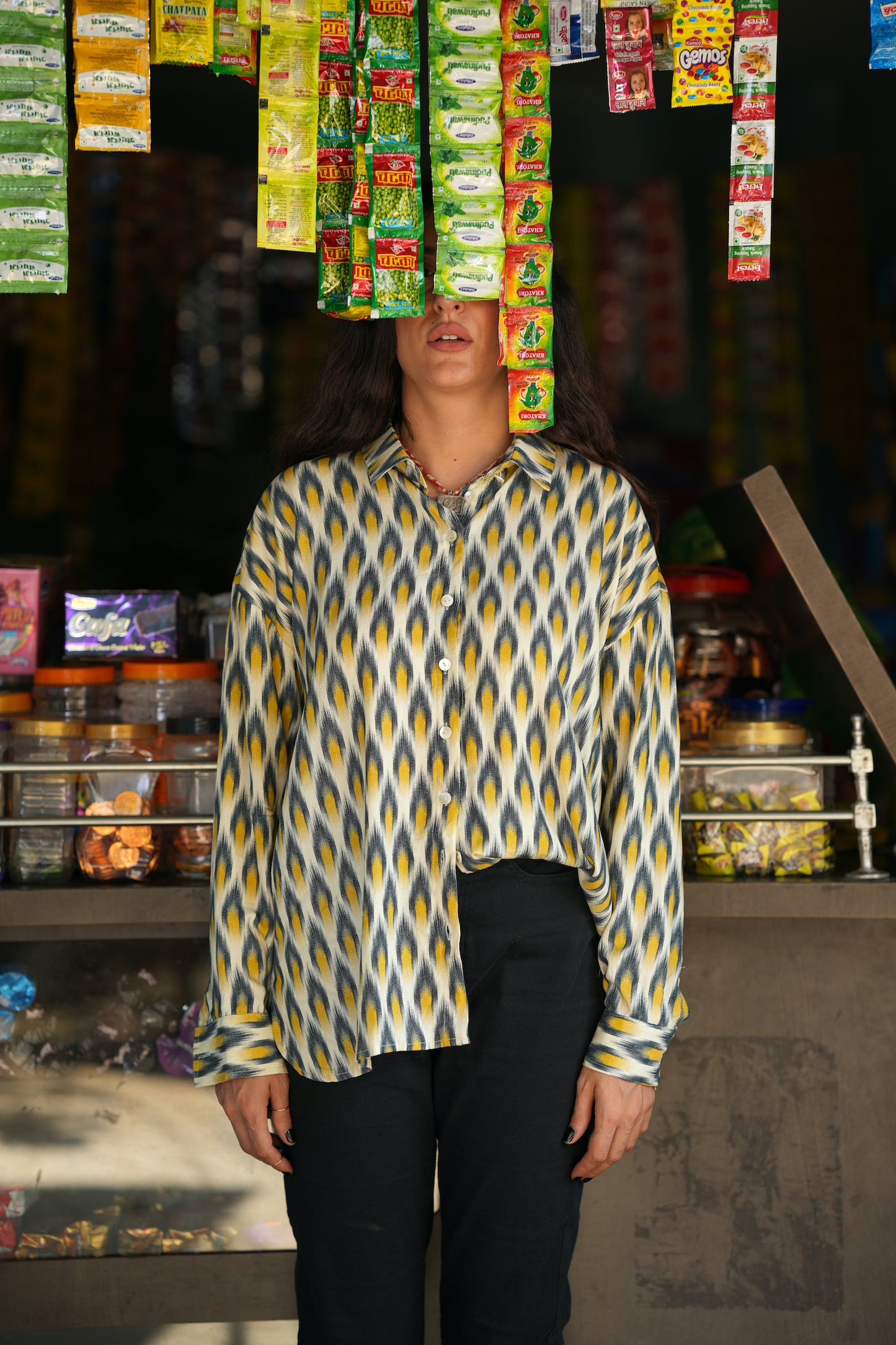 CAMICIA IKAT DONNA