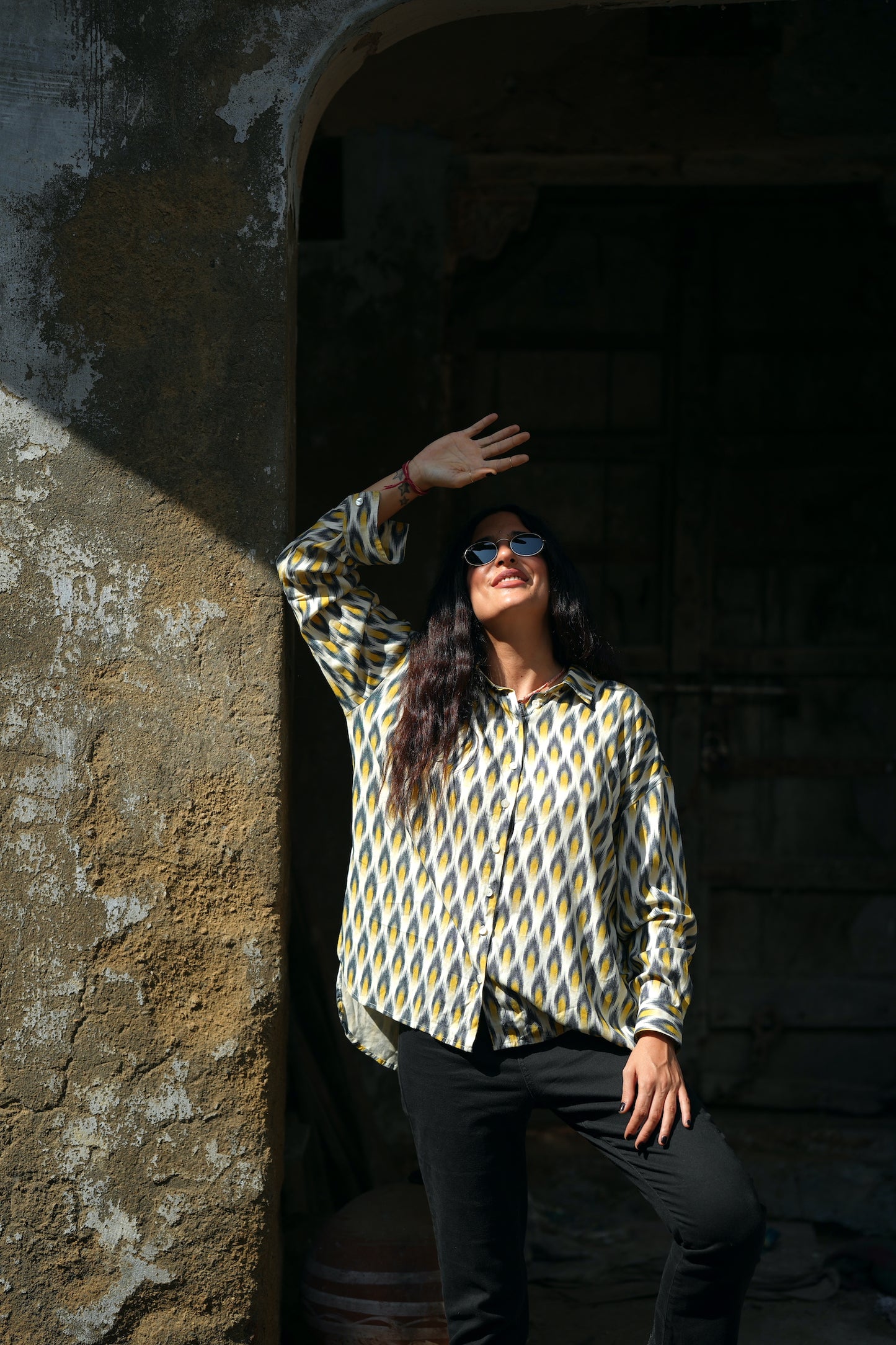CAMICIA IKAT DONNA