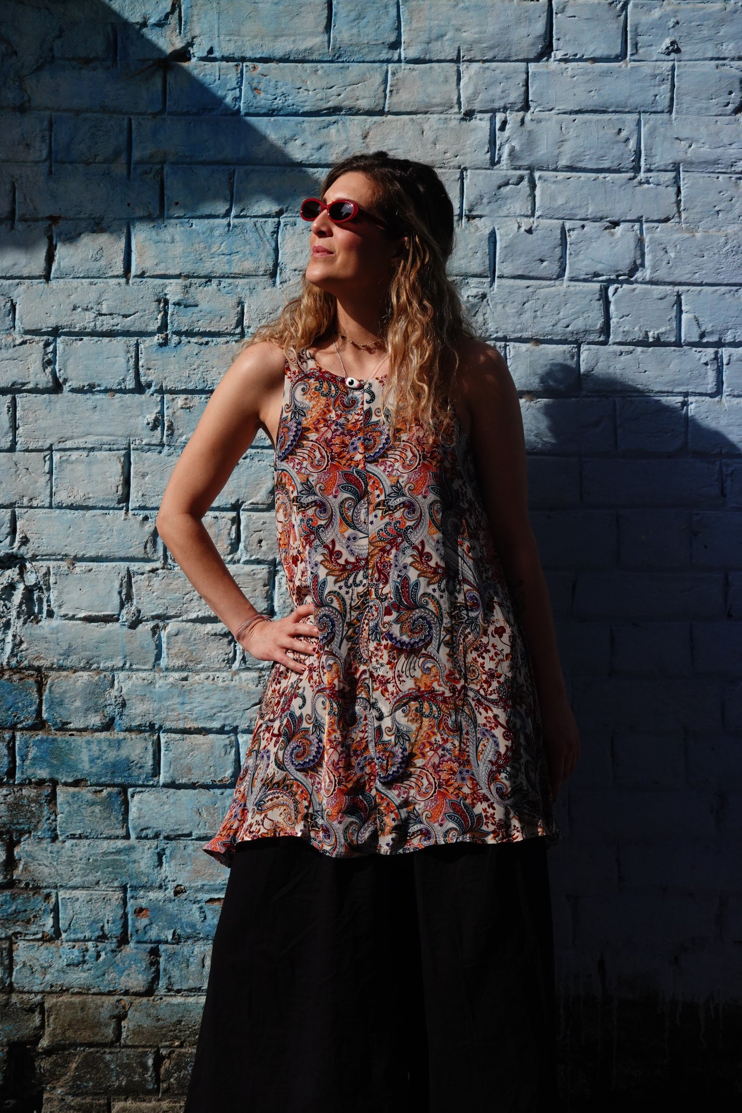 SWING DRESS PAISLEY