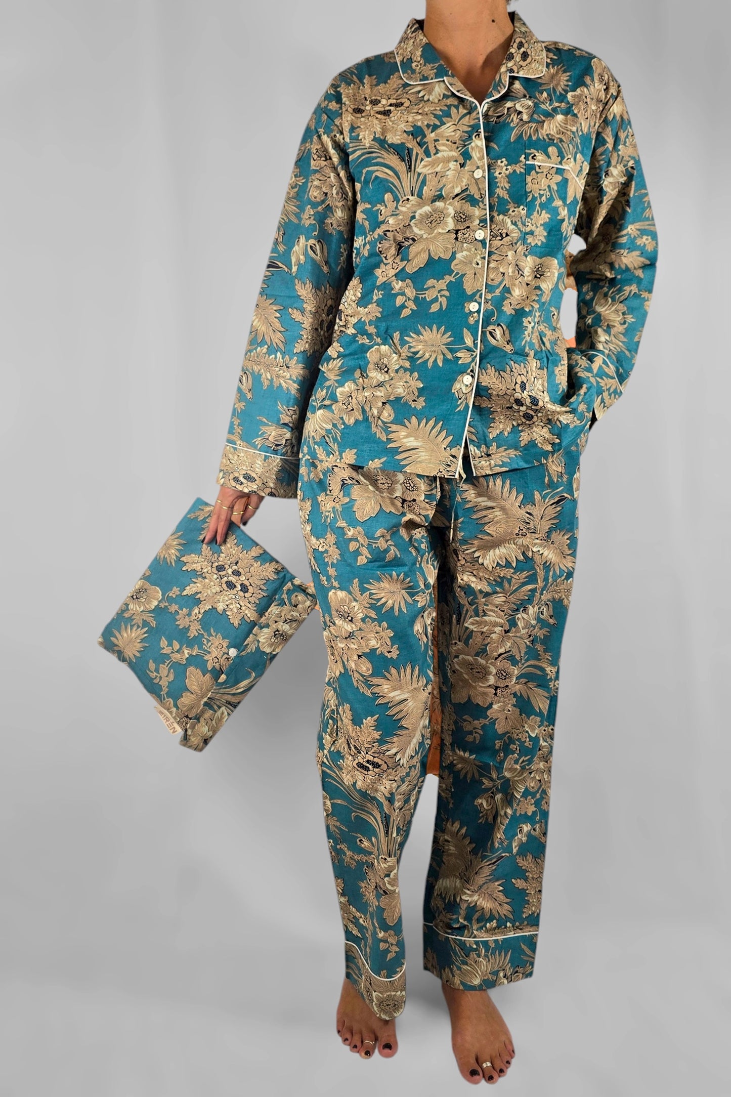PYIJAMA COTONE DONNA