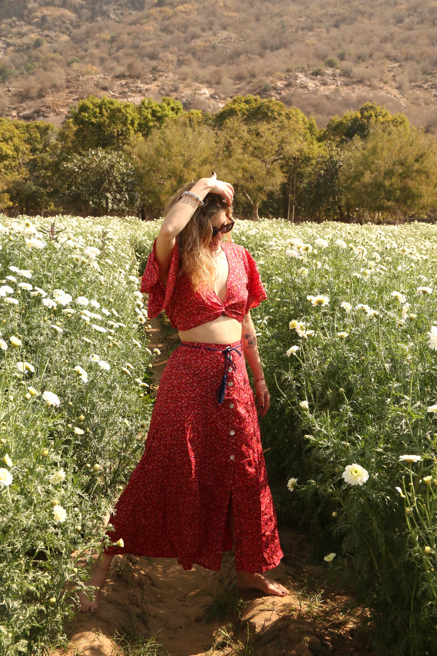 COMPLETO SWEET COUNTRY ROSSO