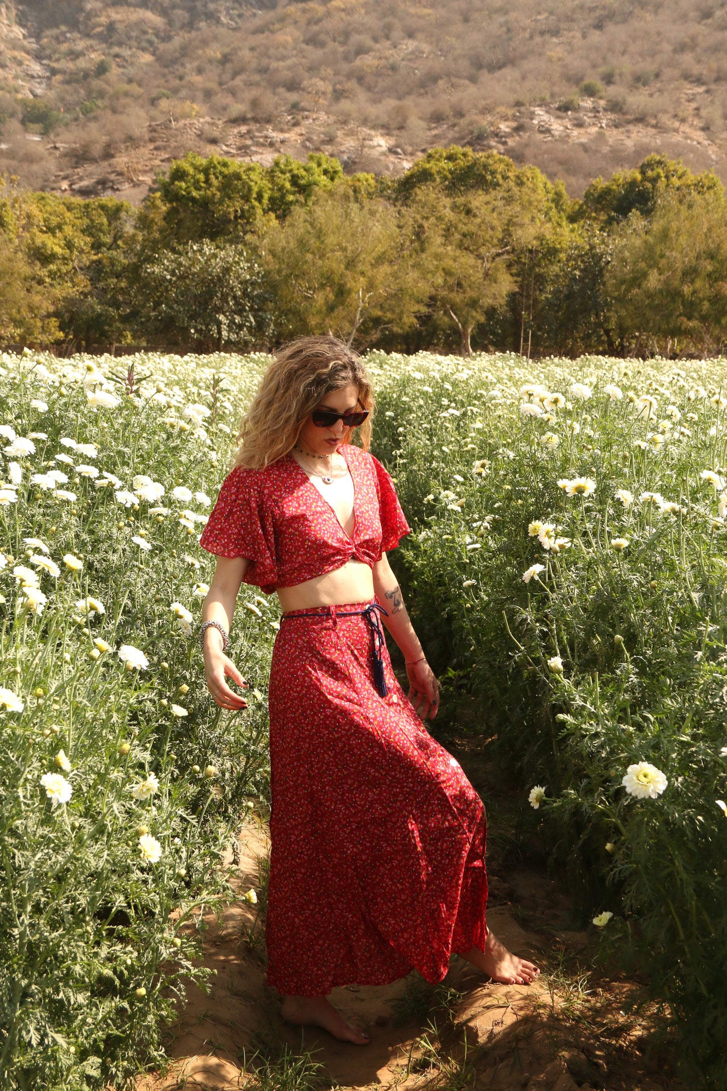 COMPLETO SWEET COUNTRY ROSSO