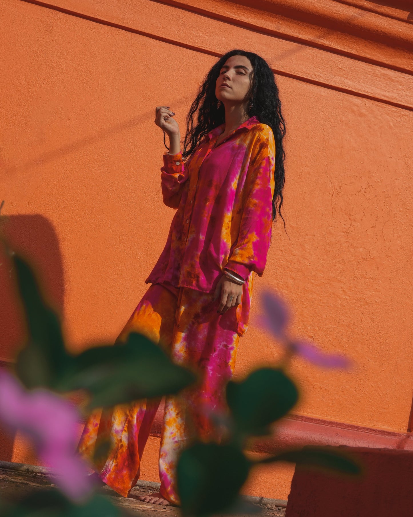 TIE DYE SET PANTA SUNSET
