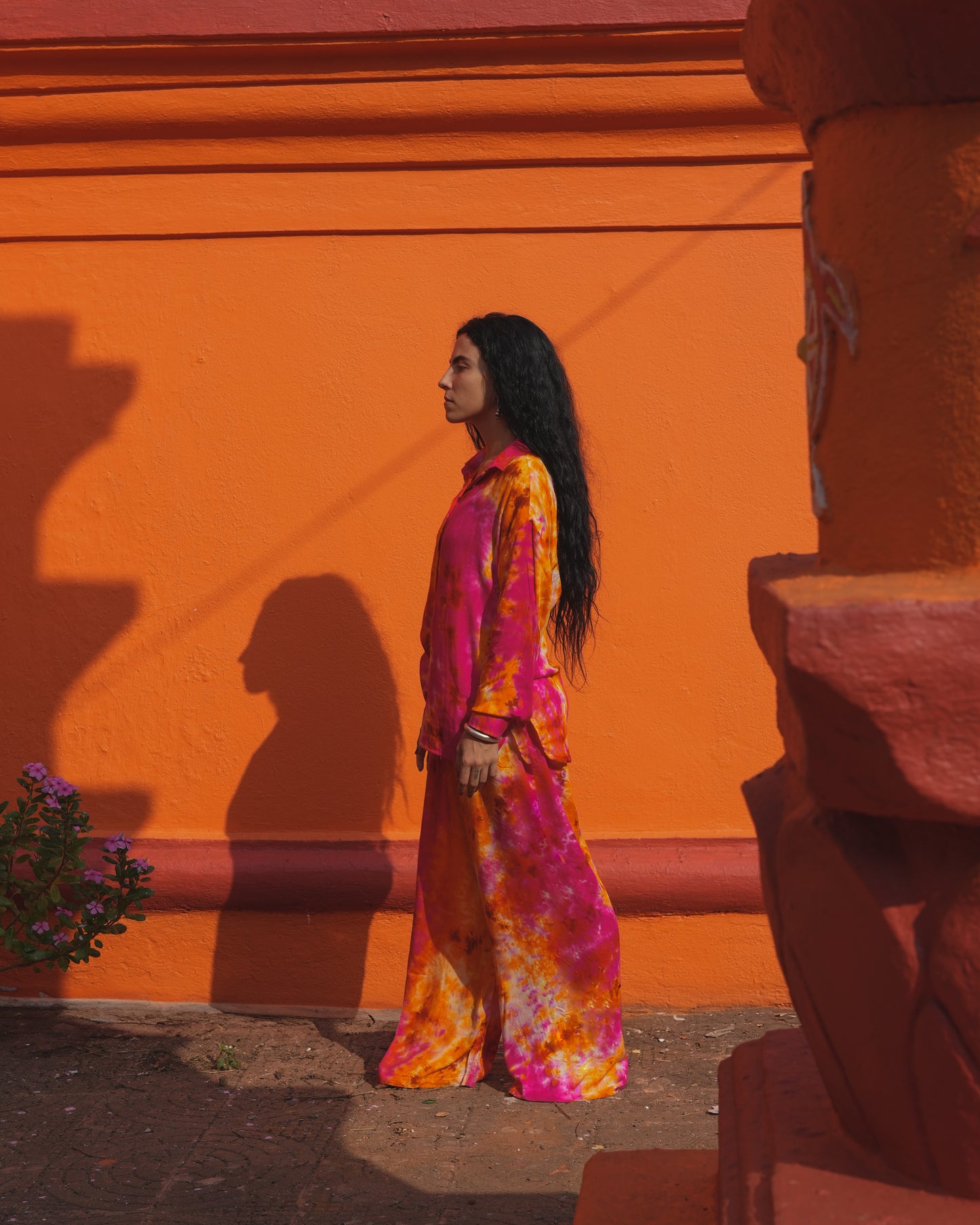 TIE DYE SET PANTA SUNSET