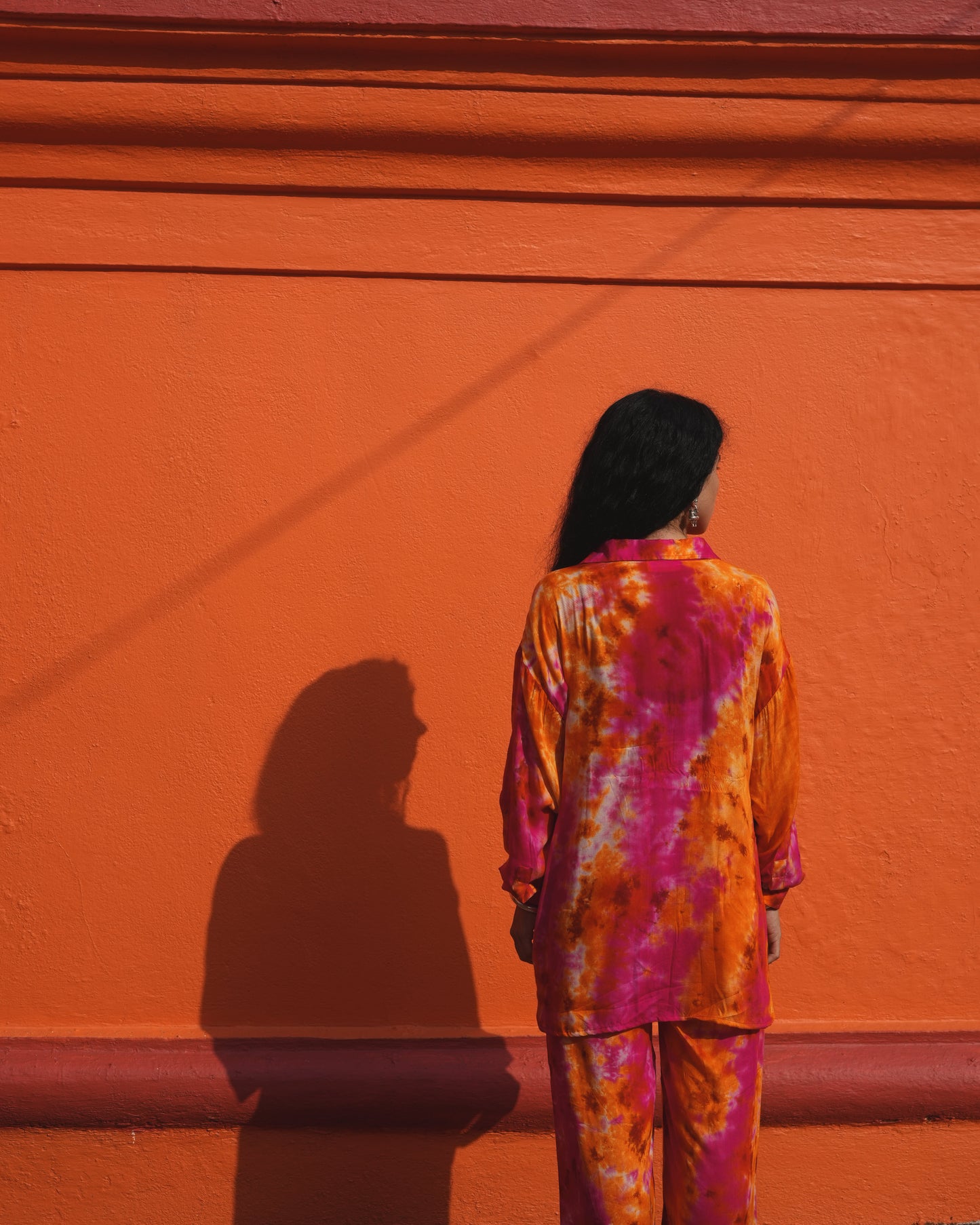 TIE DYE SET PANTA SUNSET