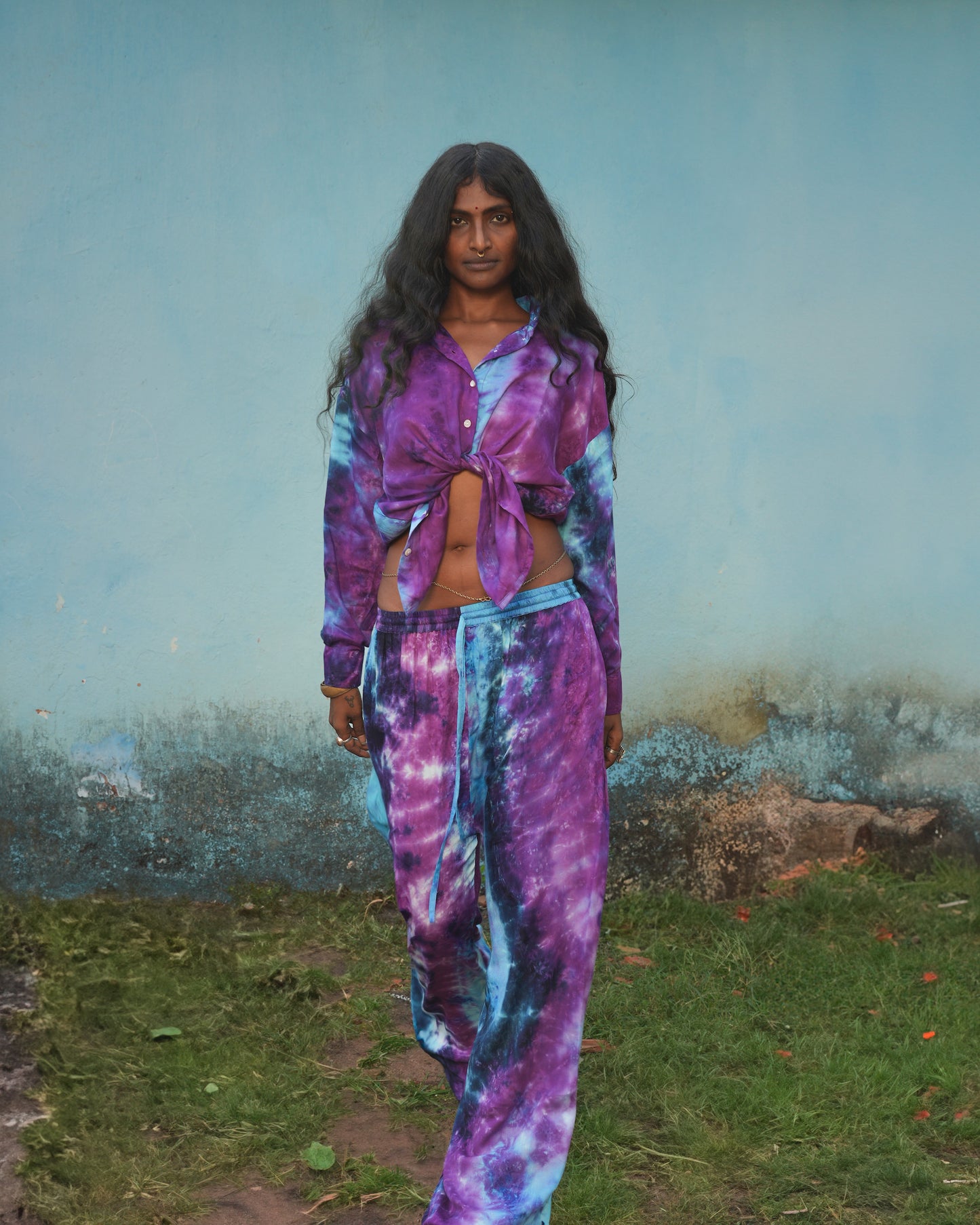 TIE DYE SET PANTA CARAIBI