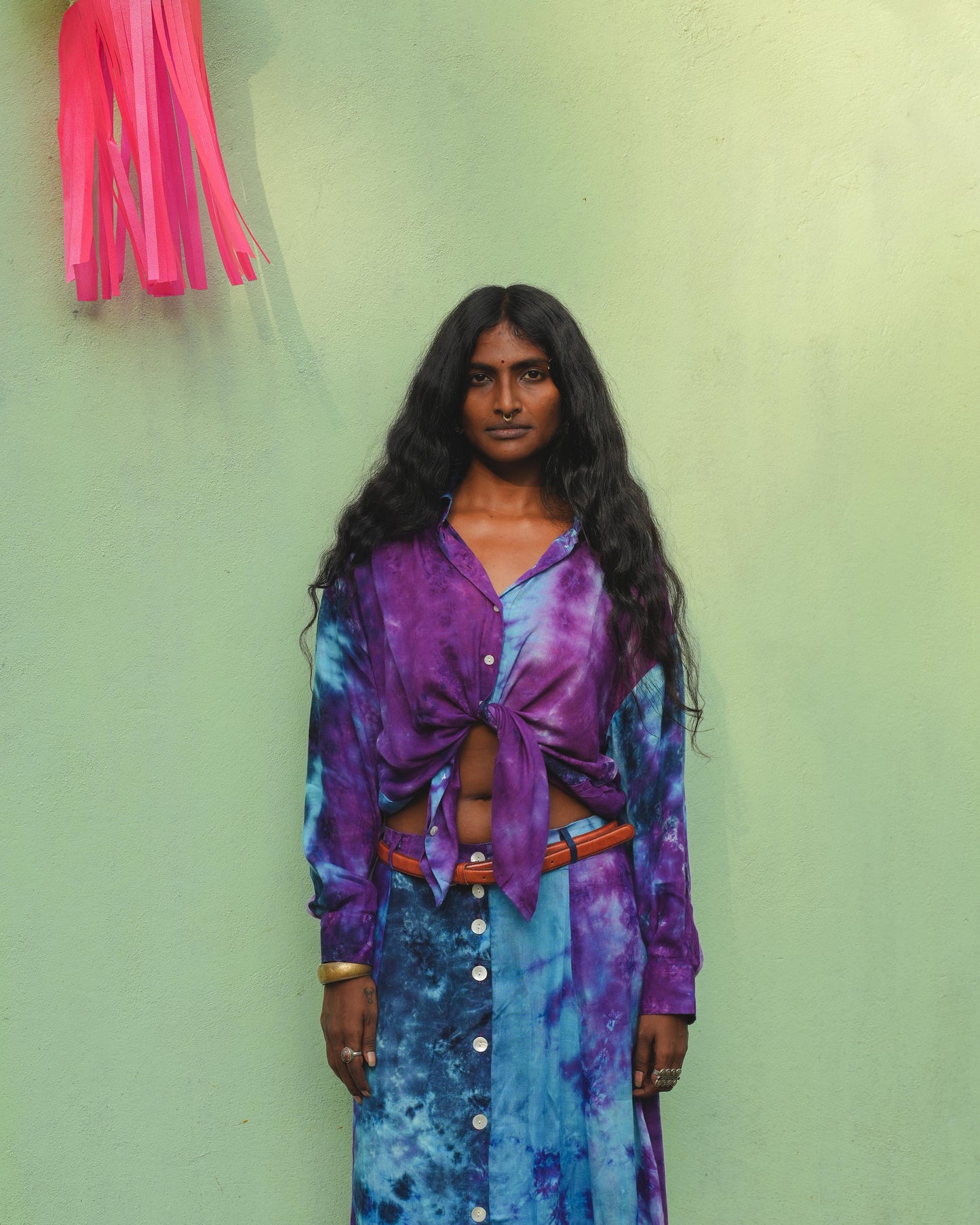 TIE DYE SET GONNA CARAIBI