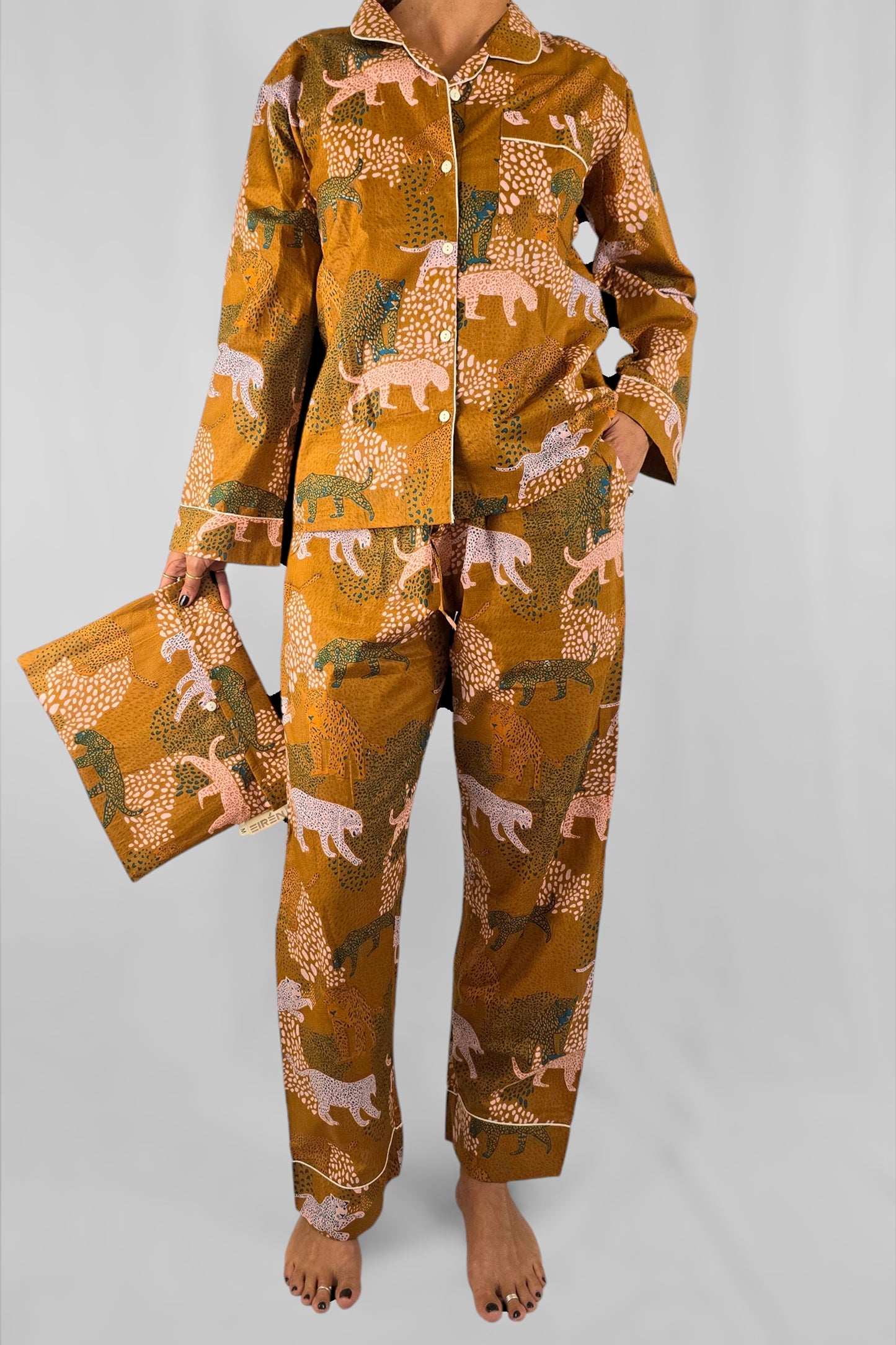 PYIJAMA COTONE DONNA
