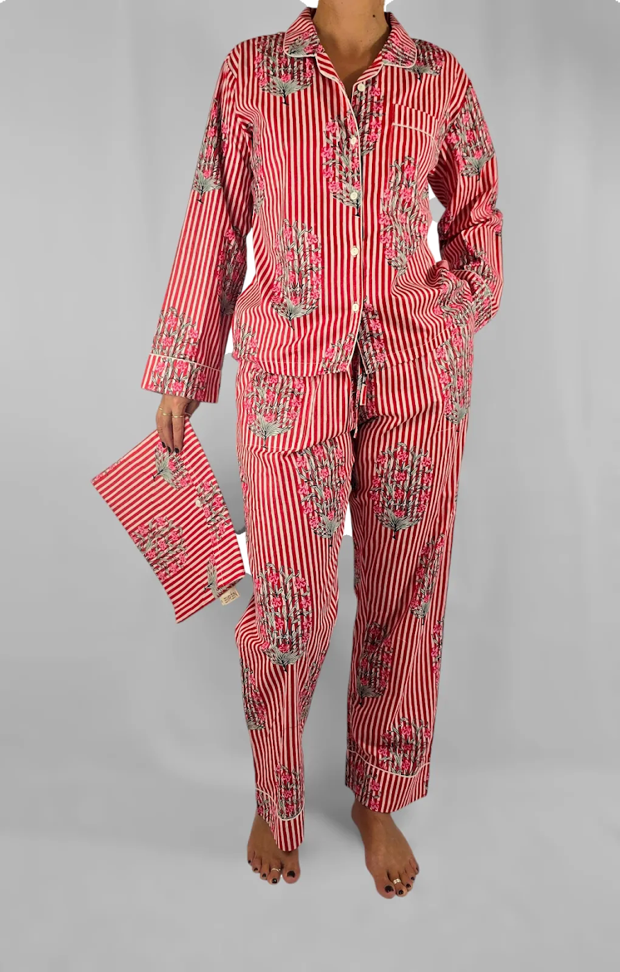 PYIJAMA COTONE DONNA