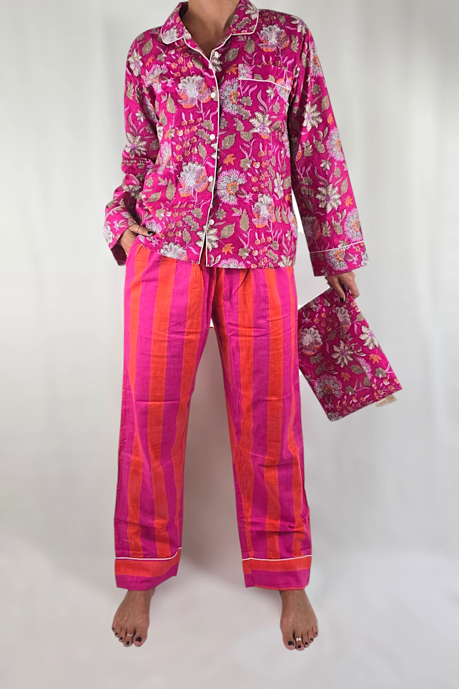 PYIJAMA COTONE DONNA
