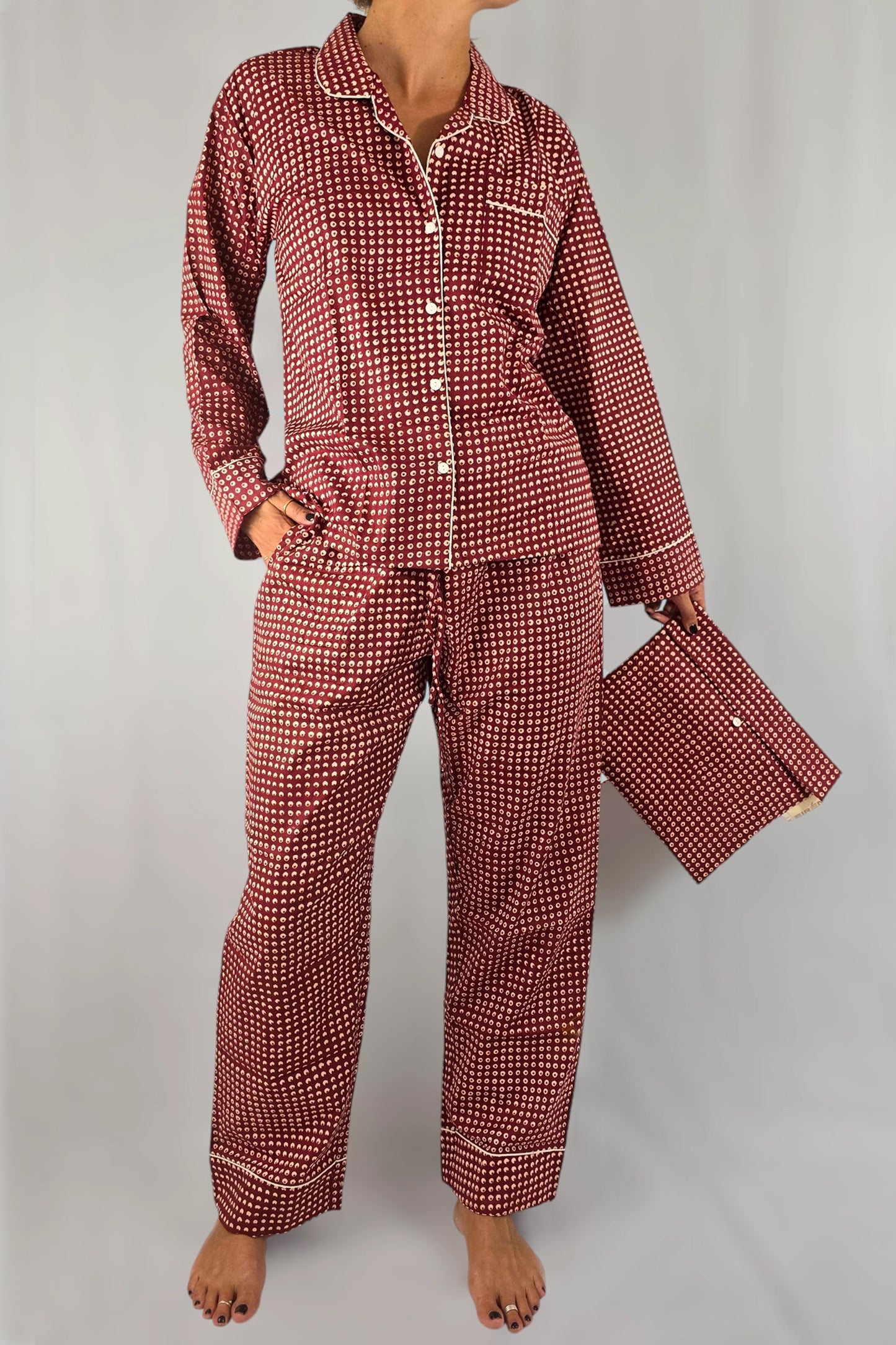 PYIJAMA COTONE DONNA