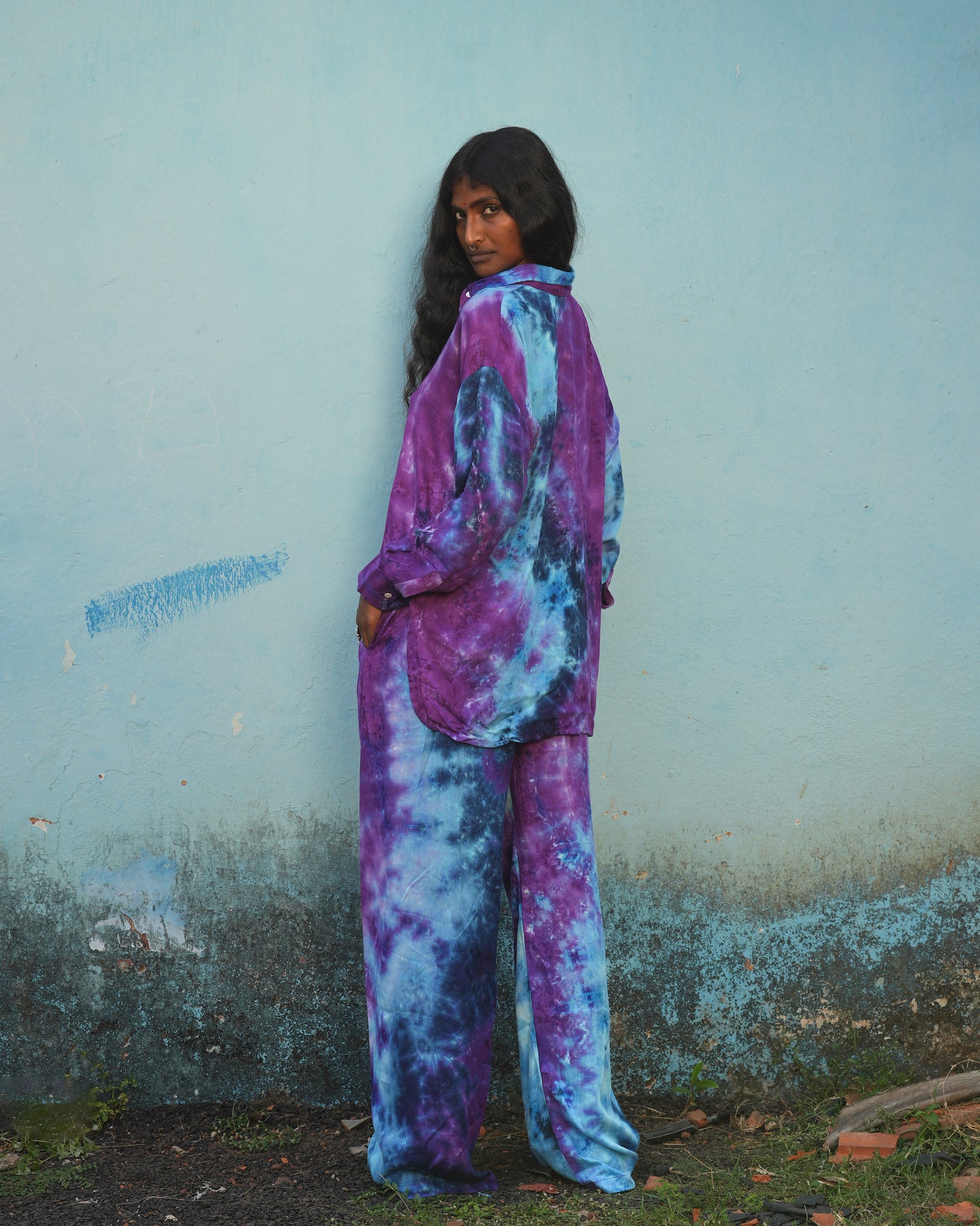 TIE DYE SET PANTA CARAIBI