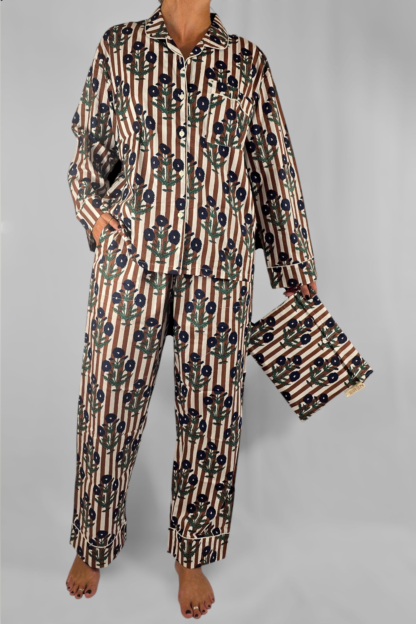 PYIJAMA COTONE DONNA