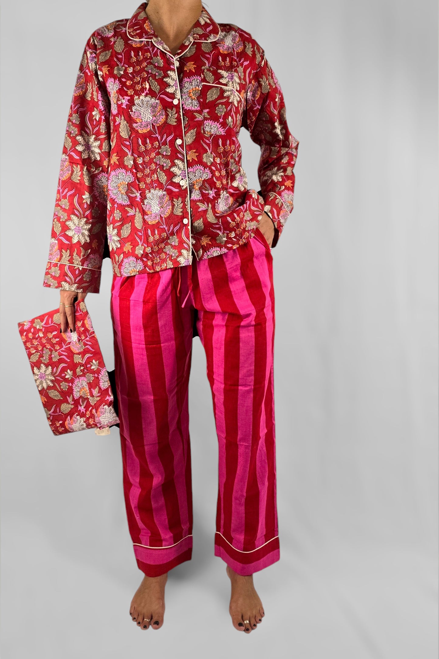 PYIJAMA COTONE DONNA