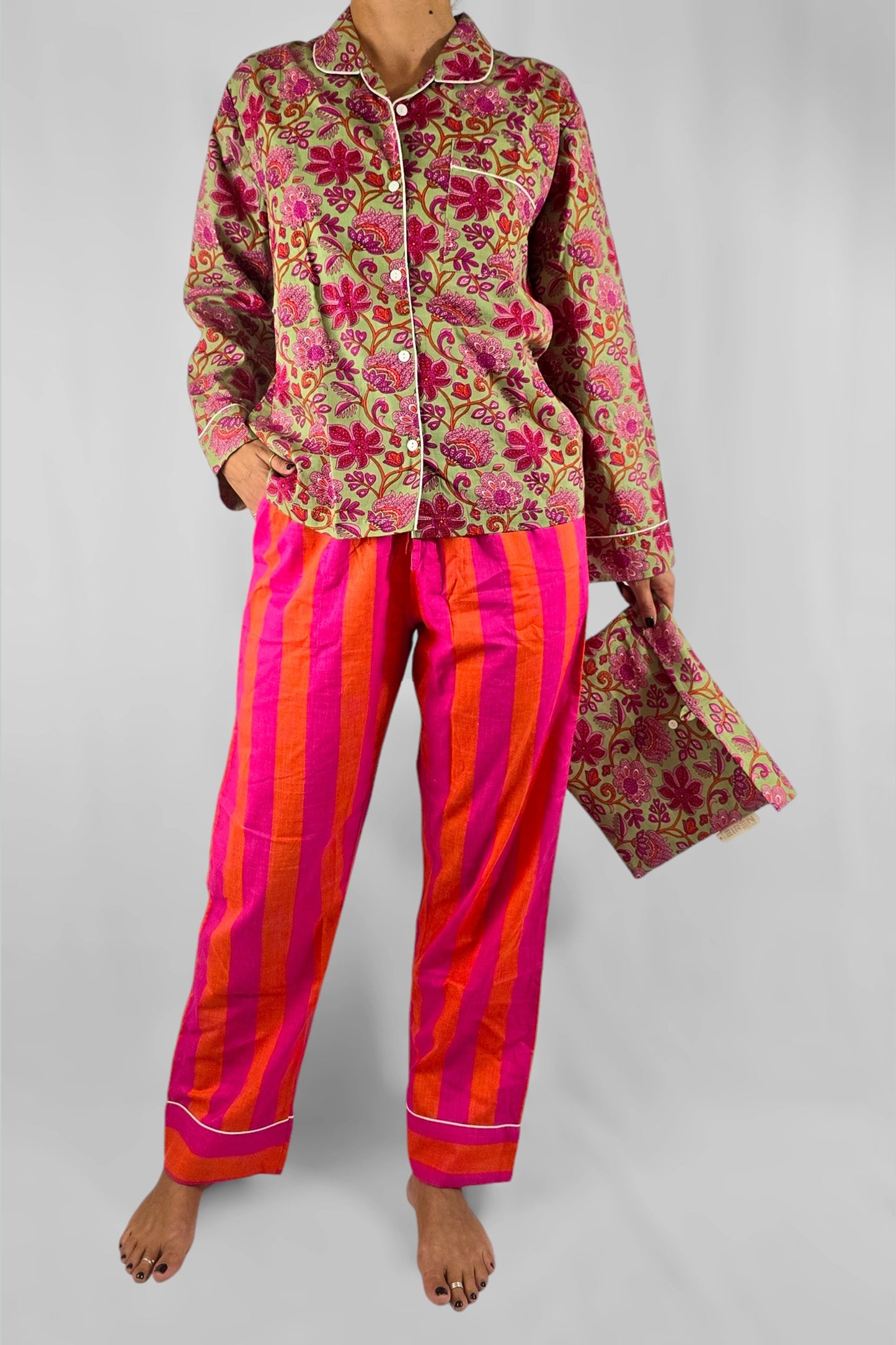 PYIJAMA COTONE DONNA