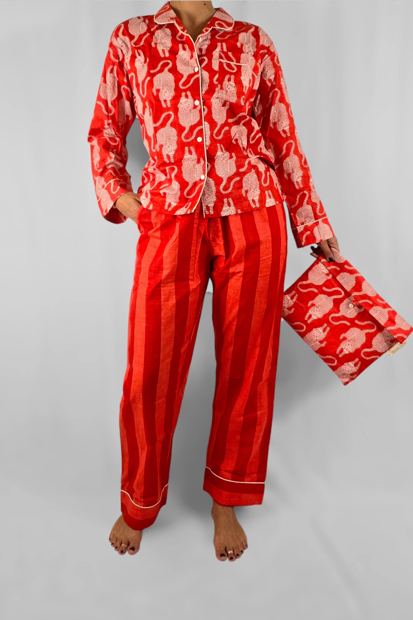PYIJAMA COTONE DONNA