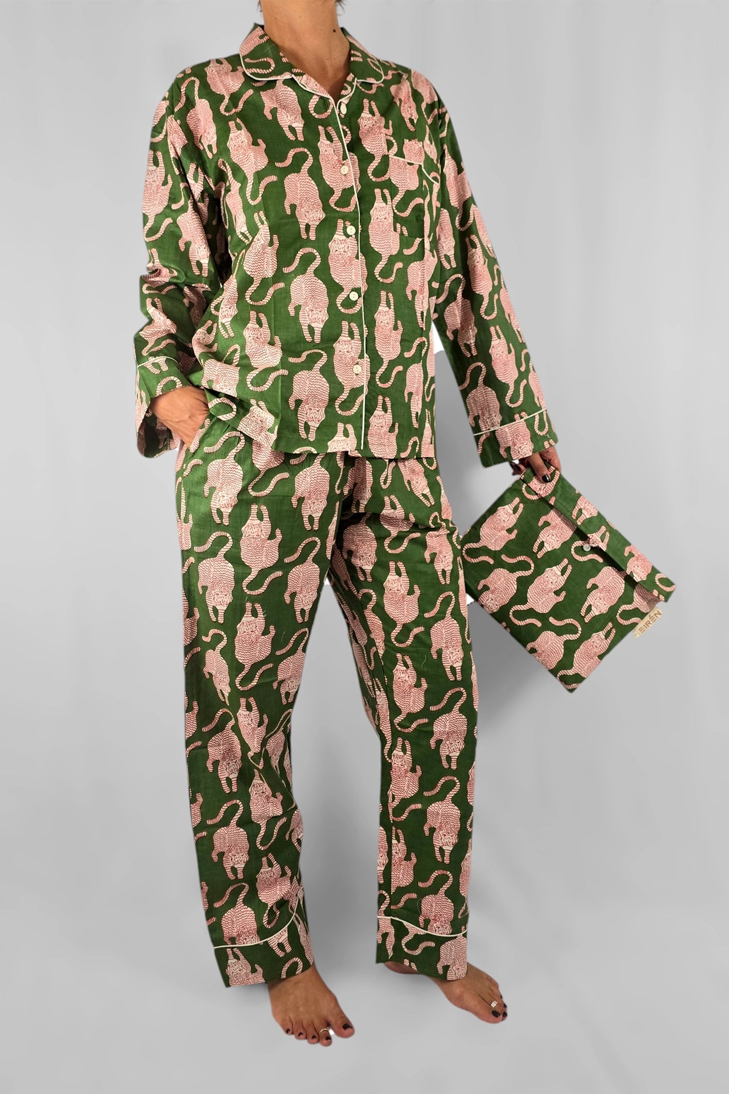 PYIJAMA COTONE DONNA