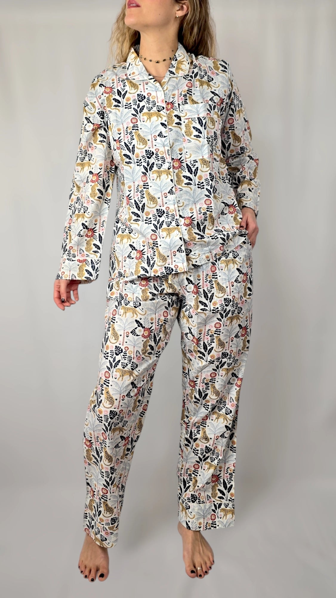 PYIJAMA COTONE DONNA