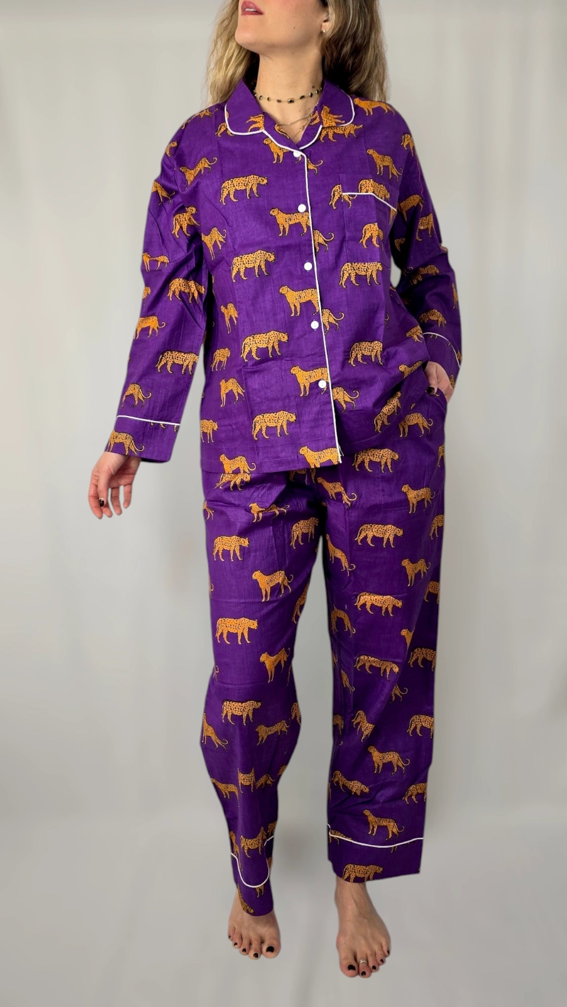 PYIJAMA COTONE DONNA