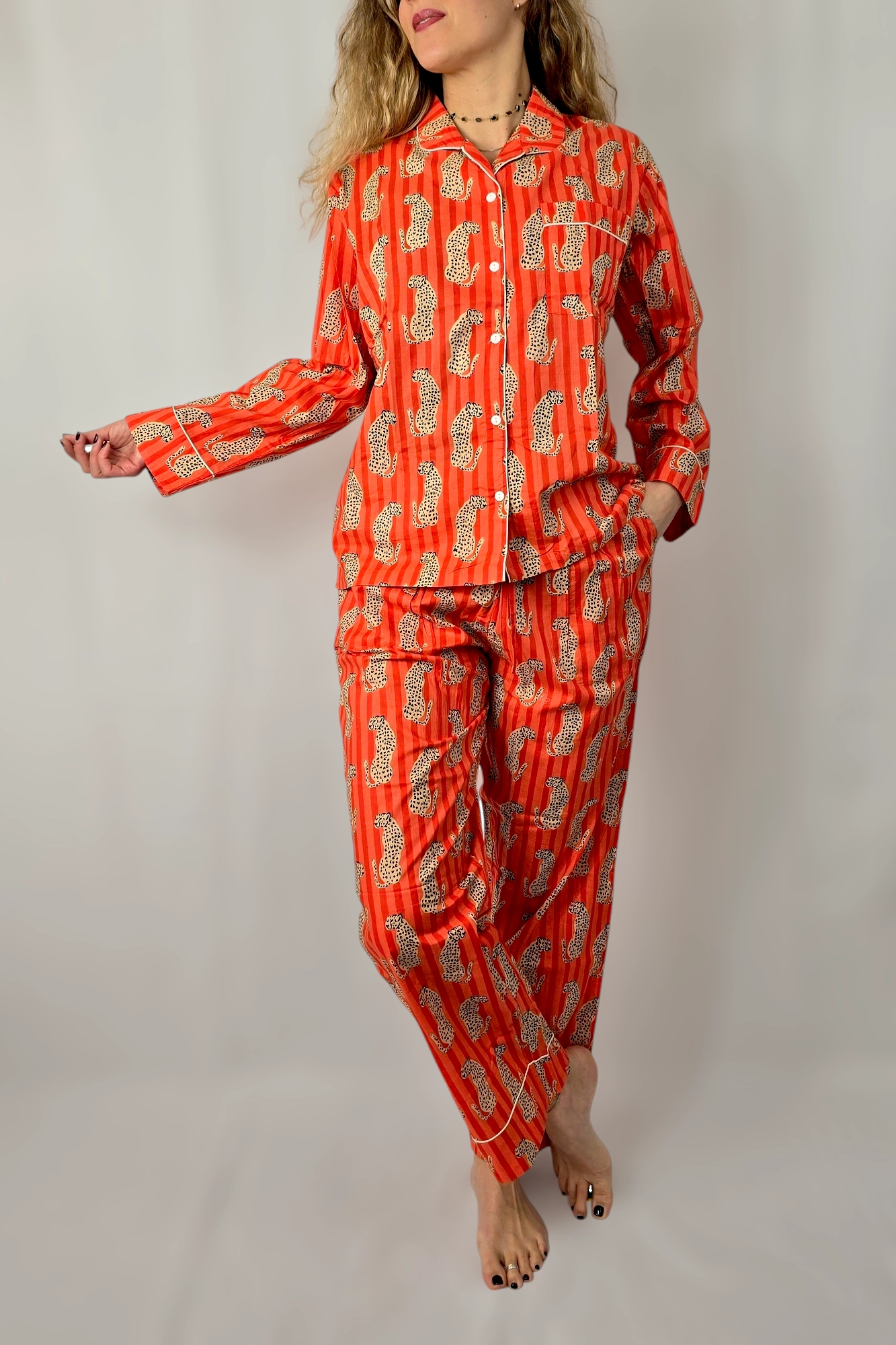 PYIJAMA COTONE DONNA