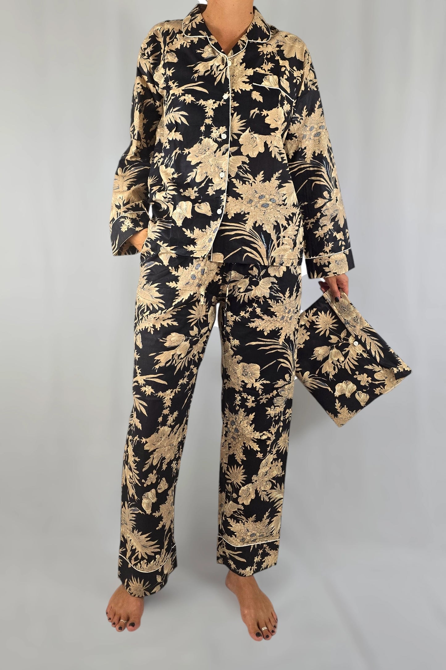 PYIJAMA COTONE DONNA