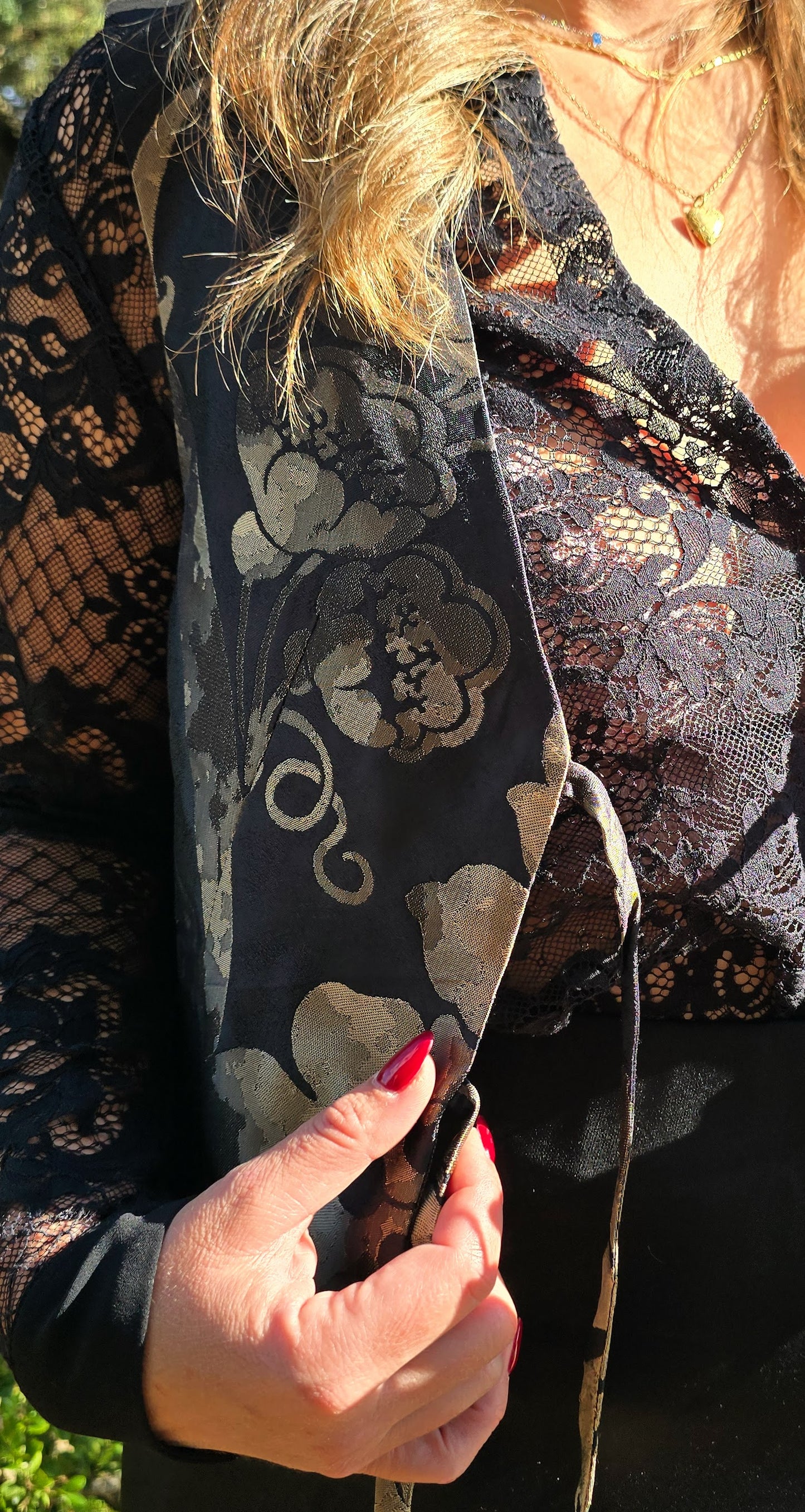 GILET TALISMANO JACQUARD