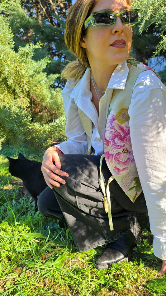 GILET TALISMANO PEONIA