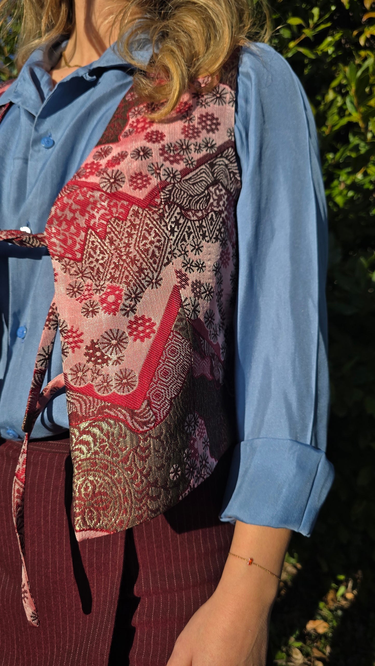 GILET FENICE CILIEGIA