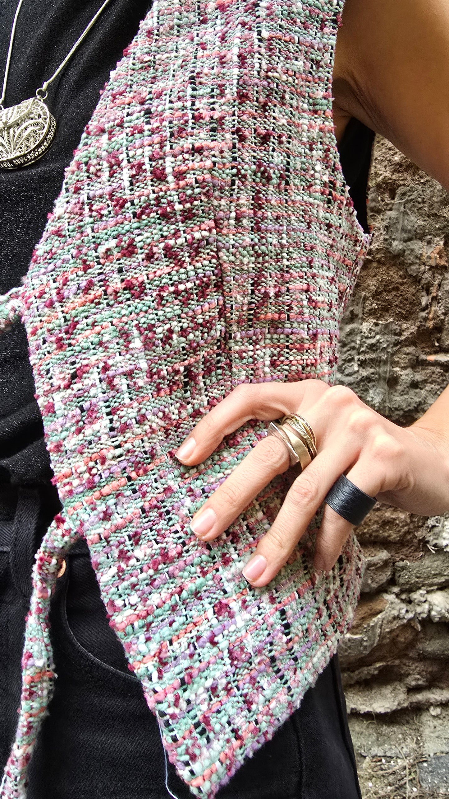 GILET TWEED