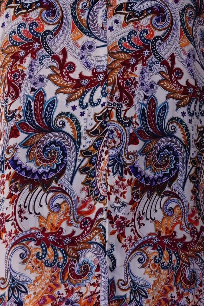SWING DRESS PAISLEY