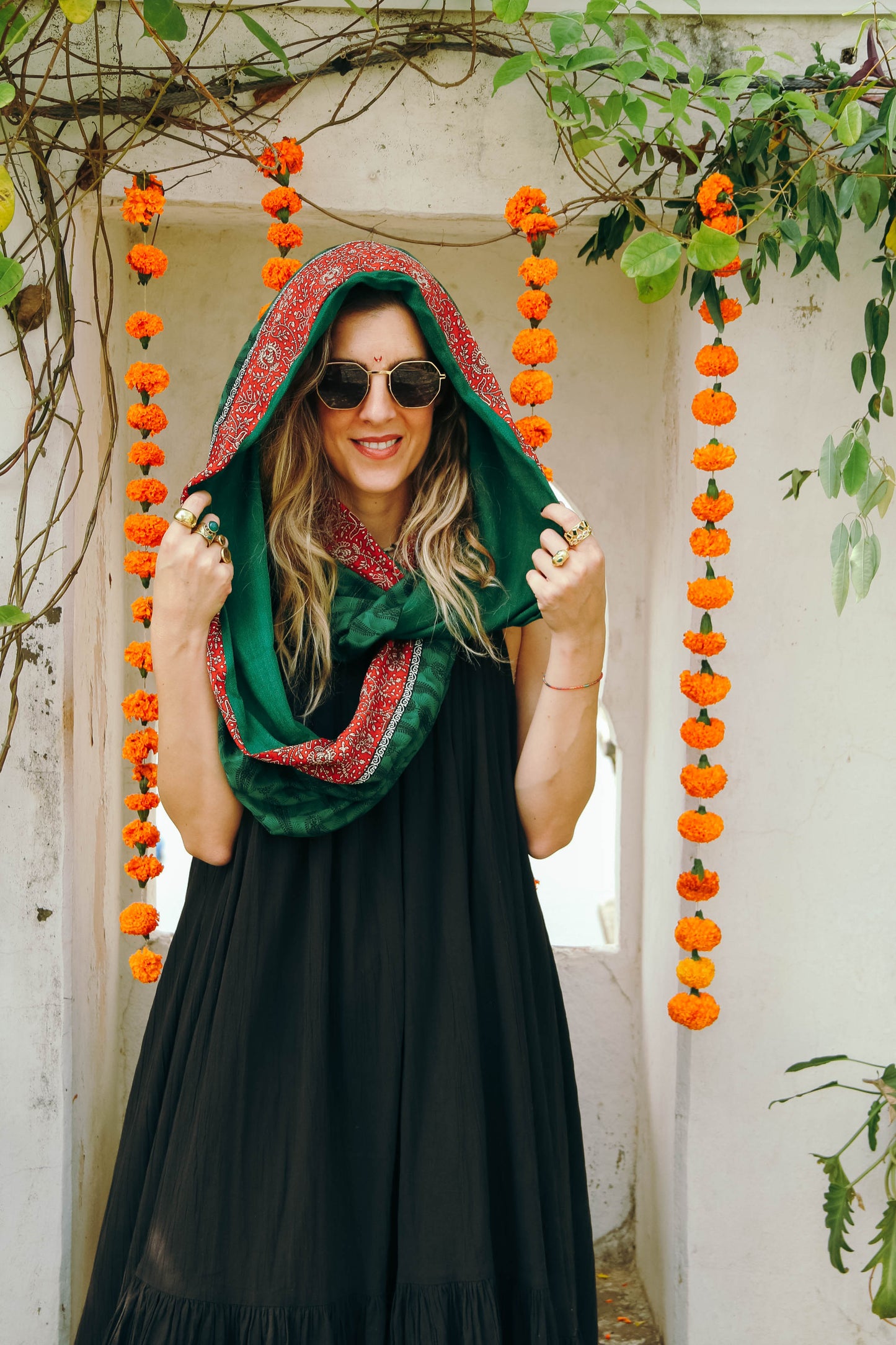 SCIARPA COLLO AMPIA SMERALDO