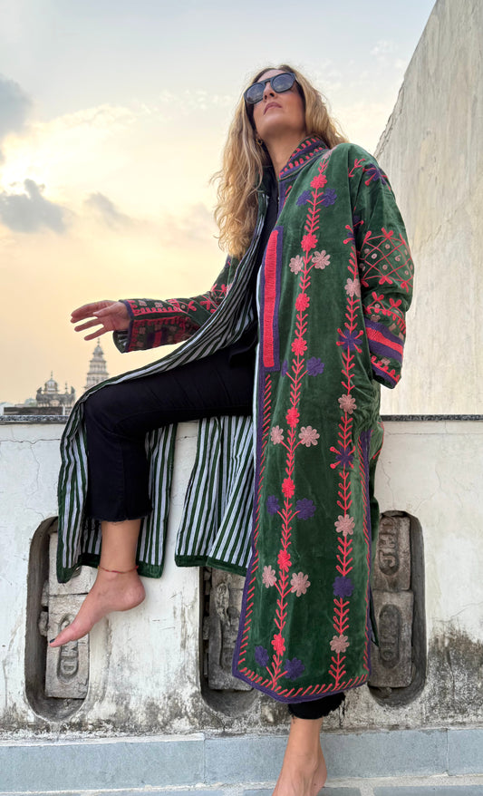 VELVET GREEN NOMAD LONG